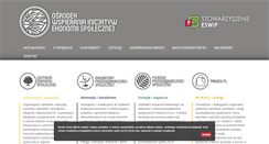 Desktop Screenshot of owies.org.pl